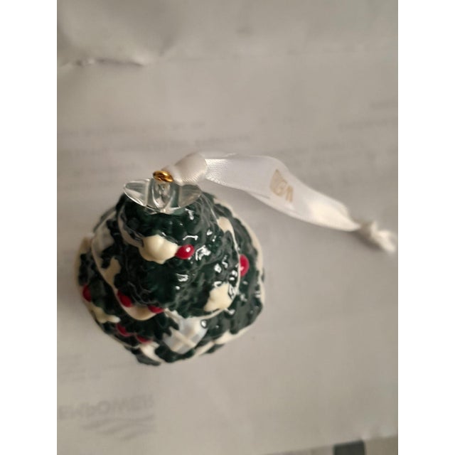 Wedgwood Victorian Tree Christmas Tree Ornament For Sale - Image 9 of 12