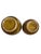 Bitossi Two Aldo Londi for Bitossi Ceramic Mustard Flower Pots For Sale - Image 4 of 8
