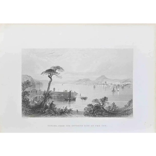 Dundee is an engraving on paper realized by C. Richardson in 1838. The artwork is in good condition. The artwork is...