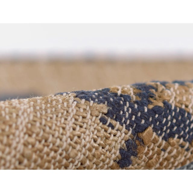 Erin Gates by Momeni Orchard Bloom Blue Hand Woven Wool and Jute Area Rug 2'3" X 12' Runner For Sale - Image 4 of 10