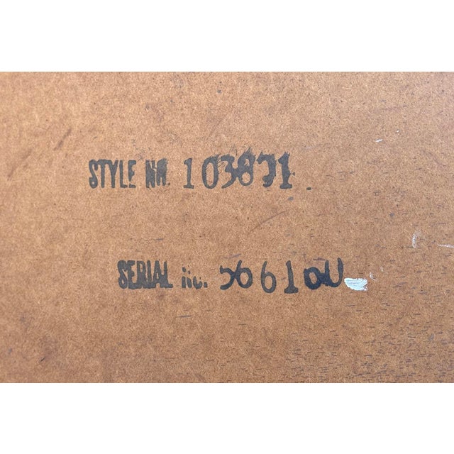 Mid-Century Walnut Surfboard Cocktail Coffee Table by Lane For Sale - Image 14 of 14