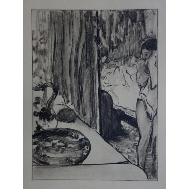 Edgar Degas, Toilette Matinale: Nude, Original Engraving For Sale - Image 4 of 4