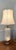 Murano Glass Lamp With Brass Base For Sale - Image 6 of 12