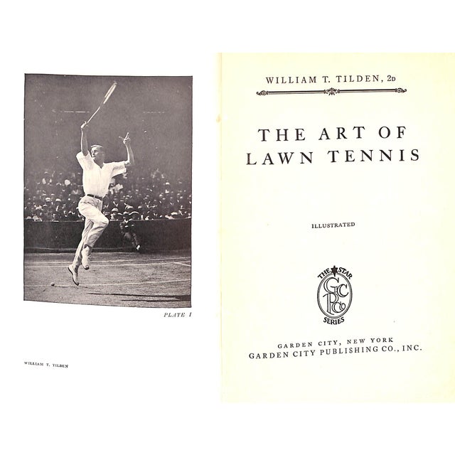 TILDEN William T., 2d [229] pp. Garden City Publishing Co., Inc. 1921 Revised and Enlarged Edition 8 1/4" x 5 7/8" William...