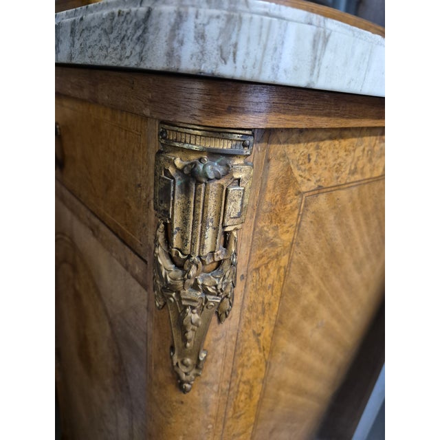 Early 20th Century Early 20th Century French Bird's Eye Maple Buffet/Sideboard For Sale - Image 5 of 10