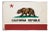 Large "California Republic" Cotton Canvas Flag For Sale