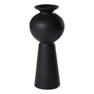 Kyoto Modern Stoneware Vase, Small For Sale