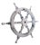Premium Nautical Handcrafted Maritime Wall Decor, Antique Ship's Steering Wheel Replica. Beautiful Antique & Natural Wood...