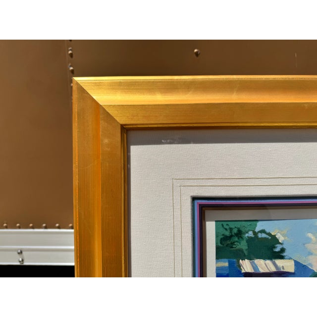 Howard Behrens Sausalito Limited Edition Signed and Numbers Serigraph Print Cxxxix-Clxxv(138/175) For Sale - Image 9 of 9