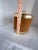 Georges Briard Brown Suede Ice Bucket With Gold Tone Chain Handle MCM 1960s Mid-Century For Sale In Miami - Image 6 of 12