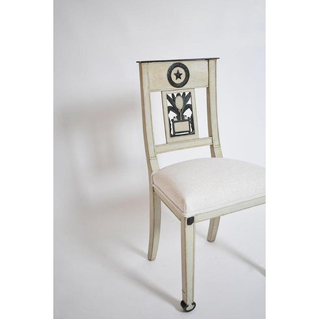 1960s Neoclassical Pineapple Chairs, 1960s, Set of 2 For Sale - Image 5 of 6