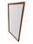 Mid-Century Modern Mid-Century Modern Drexel Walnut Wall Mirror For Sale - Image 3 of 4