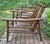 Ficks Reed Pair of Ficks Reed Bamboo Lounge Chairs - Vintage MCM Outdoor Furniture For Sale - Image 4 of 8