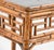 19th Century Bamboo and Rattan Side Table With Greek Key Apron and Fretwork For Sale - Image 4 of 5