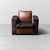 Vintage Velvet Club Cuoio Armchair, 1940s For Sale - Image 14 of 14