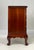 Queen Anne Vintage Continental Furniture Co. Queen Anne Style Mahogany 4-Drawer Bedside Chest For Sale - Image 3 of 16