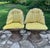 Russell Woodard Vintage Russell Woodard Spun Fiberglass Patio Chairs, a Pair, Attributed For Sale - Image 4 of 14
