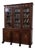 Antique Chippendale English Bookcase on Lion Paws For Sale