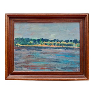 “Spring Flood on the River” by Hugh McChesney For Sale