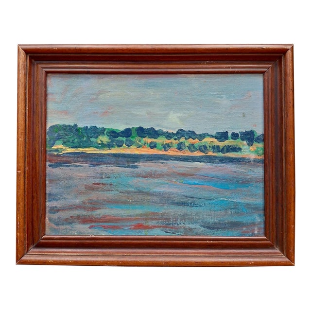 “Spring Flood on the River” by Hugh McChesney For Sale