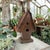 Elevate your decor with this Handcrafted Wooden Twig Roof Arts & Crafts Birdhouse, a stunning blend of natural materials...