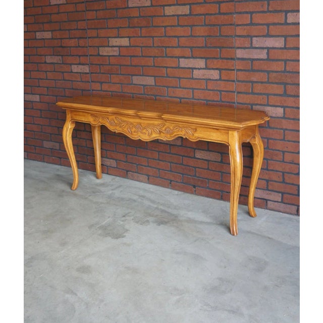 Late 20th Century Country French Console Table For Sale - Image 5 of 6