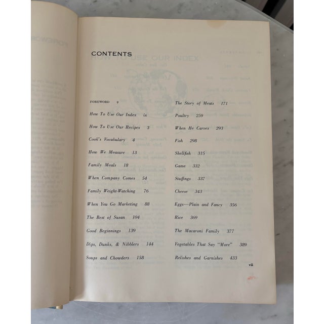 1963 the Good Housekeeping Cookbook With Vintage Cover For Sale - Image 6 of 9