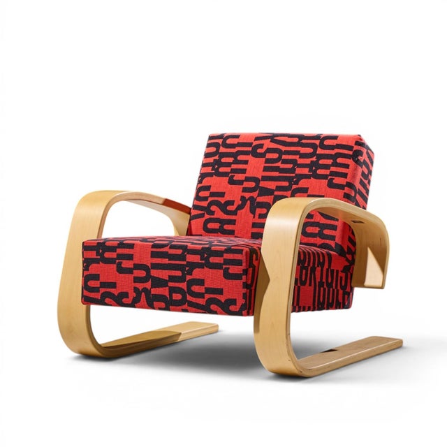 Alvar Aalto Armchair 400 Tank Mid Century Bentwood Lounge Chairs - Pair For Sale In Chicago - Image 6 of 13
