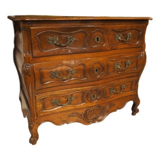 A Diminutive 18th Century Walnut Wood Commode From Languedoc, France For Sale