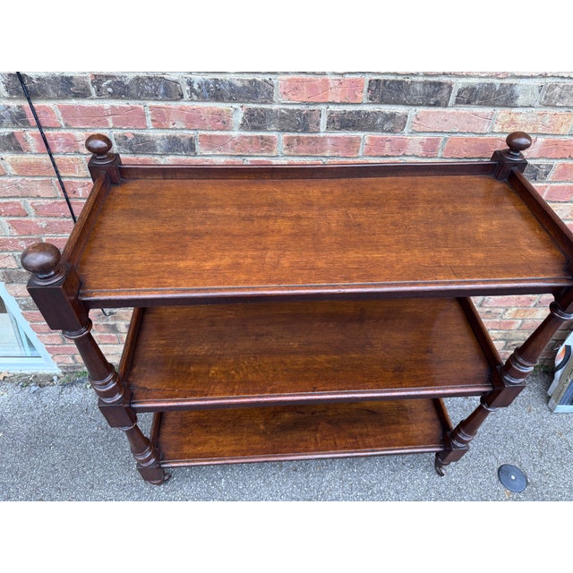 Brown 19th Century English Etagere / Trolley For Sale - Image 8 of 11