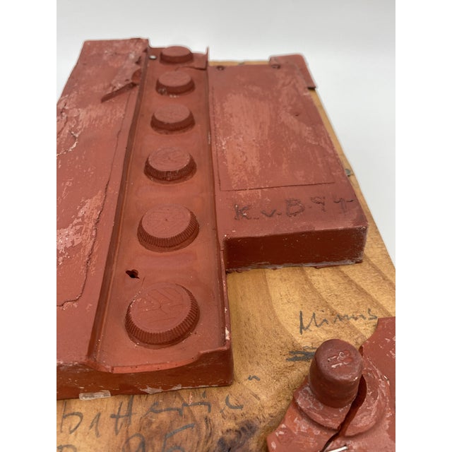 Klaus vom Bruch, Holzbatterie Wall Object, 1995, Wood & Resin For Sale - Image 15 of 16