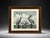 Coastal Late 20th Century Large Framed Ray Harm Coastal Shorebird Wildlife Print For Sale - Image 3 of 6