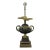 Marble & Bronze Urn Shaped Classical Table Lamp For Sale