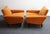 Pair of Italian Modernist Sculptural Lounge Chairs by Pizzetti For Sale - Image 4 of 12