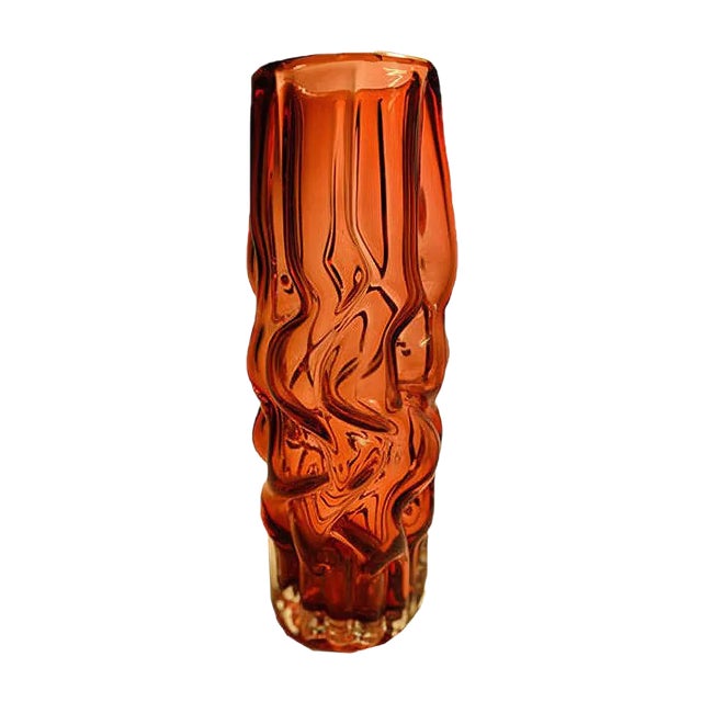 Brain Vase by Pavel Hlava for Borse Glas, 1968 For Sale