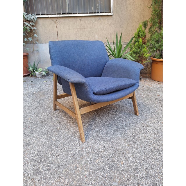 Cassina Model 849 Lounge Chair by Gianfranco Frattini for Cassina For Sale - Image 4 of 10
