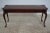 Hekman Burl Elm & Mahogany George III Console Table For Sale - Image 11 of 12
