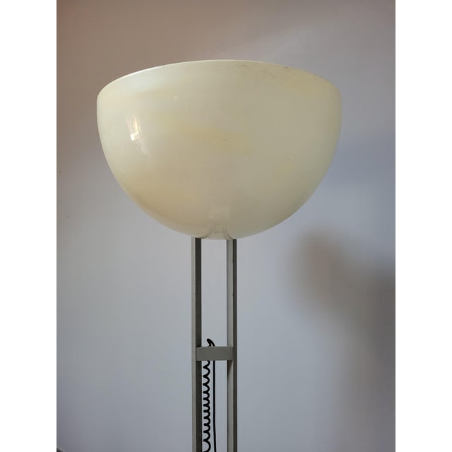 Lacquered Iron Floor Lamp, 20th Century For Sale - Image 3 of 7