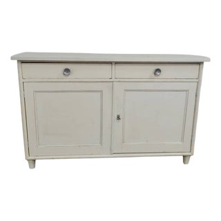 Painted Fir Sideboard, 1950s For Sale
