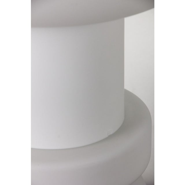 Fontana Arte Re Model Lamp in Glass and Metal from Fontana Arte, 1970s For Sale - Image 4 of 13