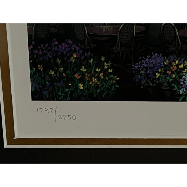 Limited Edition Serio Lithograph "Arc De Triumph" Signed/ 1292/2250 For Sale - Image 12 of 12