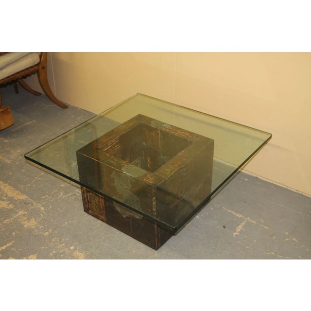 1970s Paul Evans Patchwork Coffee Table For Sale In New York - Image 6 of 9