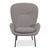 Set of Model 594 Lounge Chair and Ottoman in Grey Upholstery from Rolf Benz For Sale - Image 16 of 18