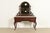 Alexander Roux Antique French Rococo Carved Mahogany and Marble Top Vanity Dressing Table With Mirror, Newly Refinished For Sale - Image 14 of 14