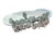Brown 1960s Sculptural Burl Wood Root Coffee Table With Curved Glass Top For Sale - Image 8 of 10