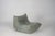 Ligne Roset Togo Lounge Chair and Pouf in Melange Tweed Fabric by Michel Ducaroy for Ligne Roset, 1973, Set of 2 For Sale - Image 4 of 18