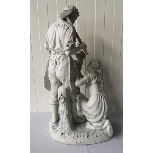 White Porcelain Figure from Royal Dux For Sale - Image 8 of 9