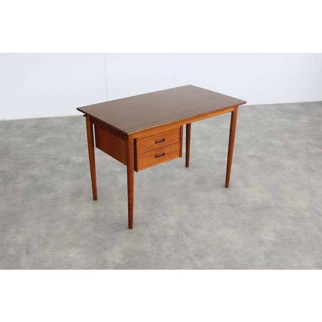 1960s Vintage Danish Teak Desk, 1960s For Sale - Image 5 of 8