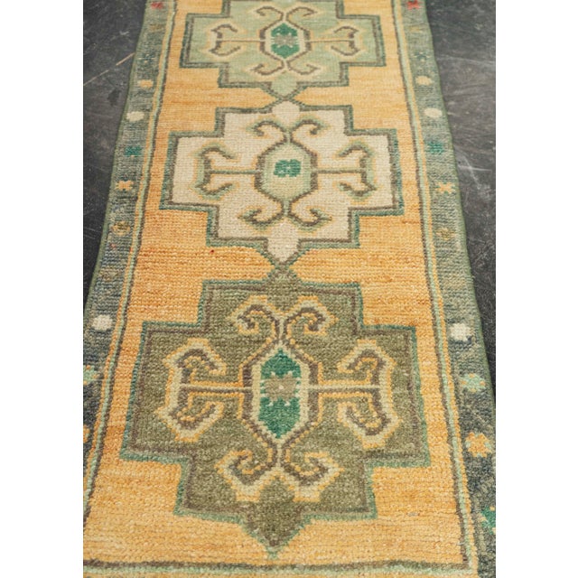 Turkish Mini Rug Oriental Hand Knotted Vintage Rug 1'5" x 3'2" #21297 Explore a curated collection of hallway runners,...