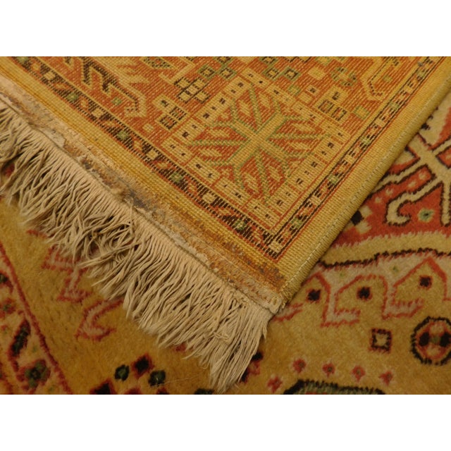 1990s Vintage Geometric Style Rug. 3'3"x 5'2" For Sale - Image 12 of 13